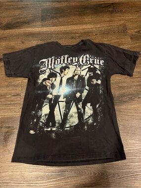 Motley Crue North American Tour 2013 Band Tee Men’s Small Black Graphic T-Shirt